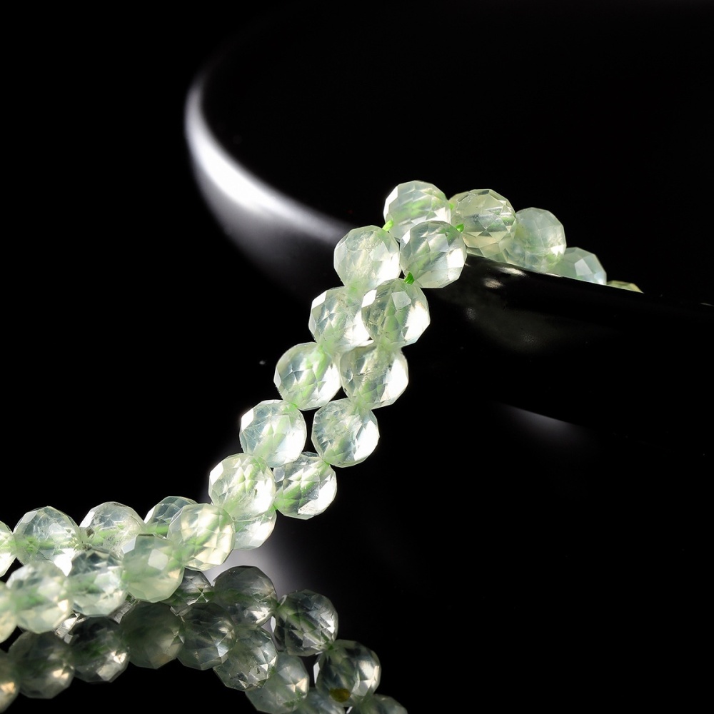 Natural grape stone cut hole loose beads faceted semi-finished beads