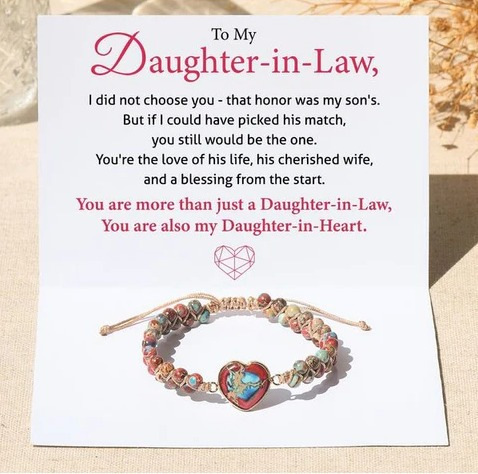 Love pendant bracelet double layer braided friendship bracelet 4mm red and blue emperor stone love bracelet