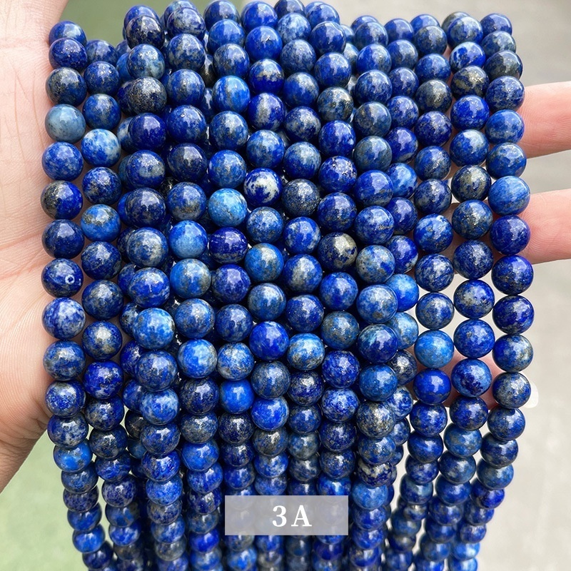 Natural lapis lazuli loose beads jewelry accessories diy beads