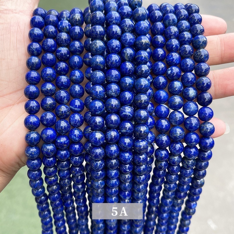 Natural lapis lazuli loose beads jewelry accessories diy beads