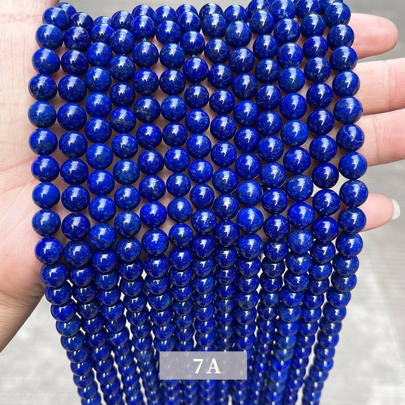 Natural lapis lazuli loose beads jewelry accessories diy beads