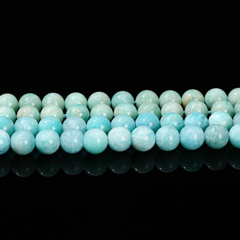 Natural Amazonite loose beads jewelry accessories DIY beads