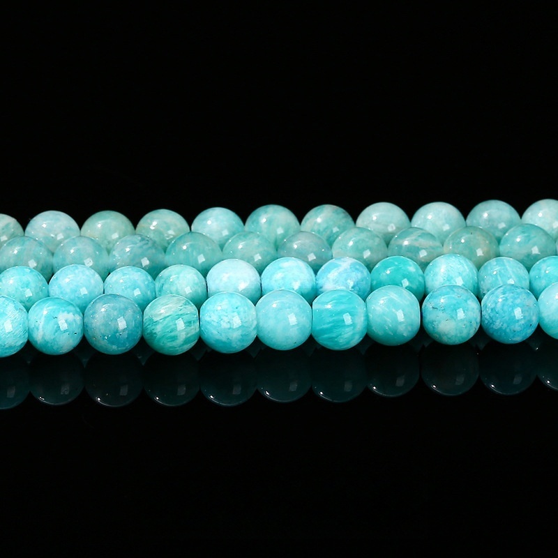 Natural Amazonite loose beads jewelry accessories DIY beads
