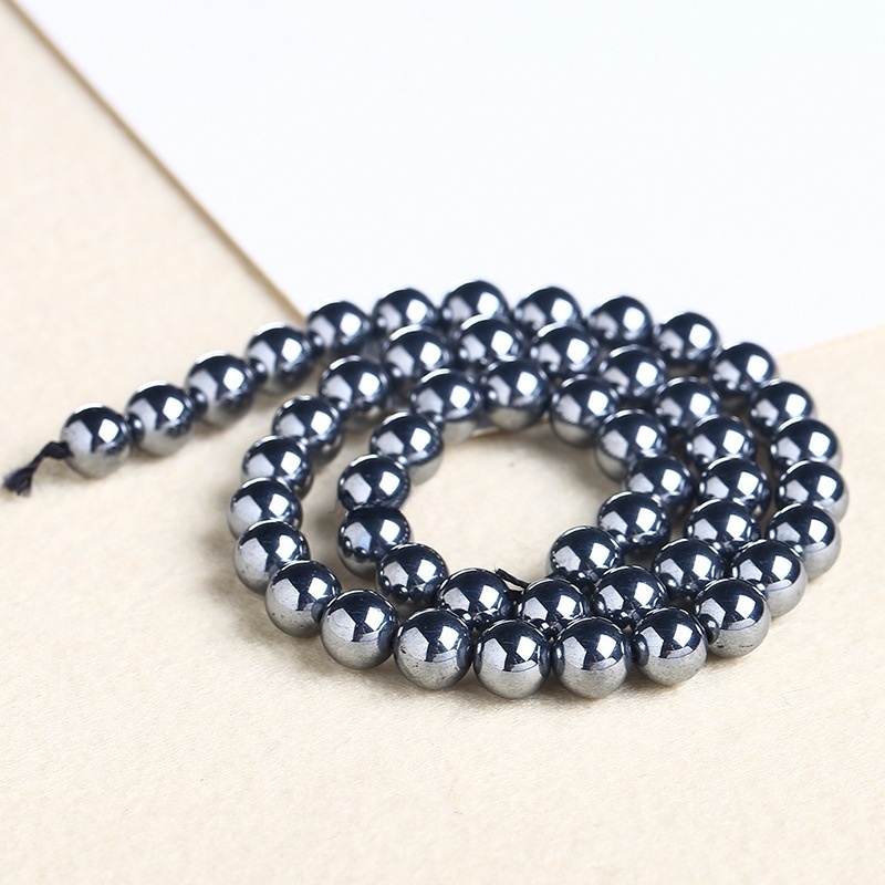 Natural terahertz loose beads jewelry accessories diy beads