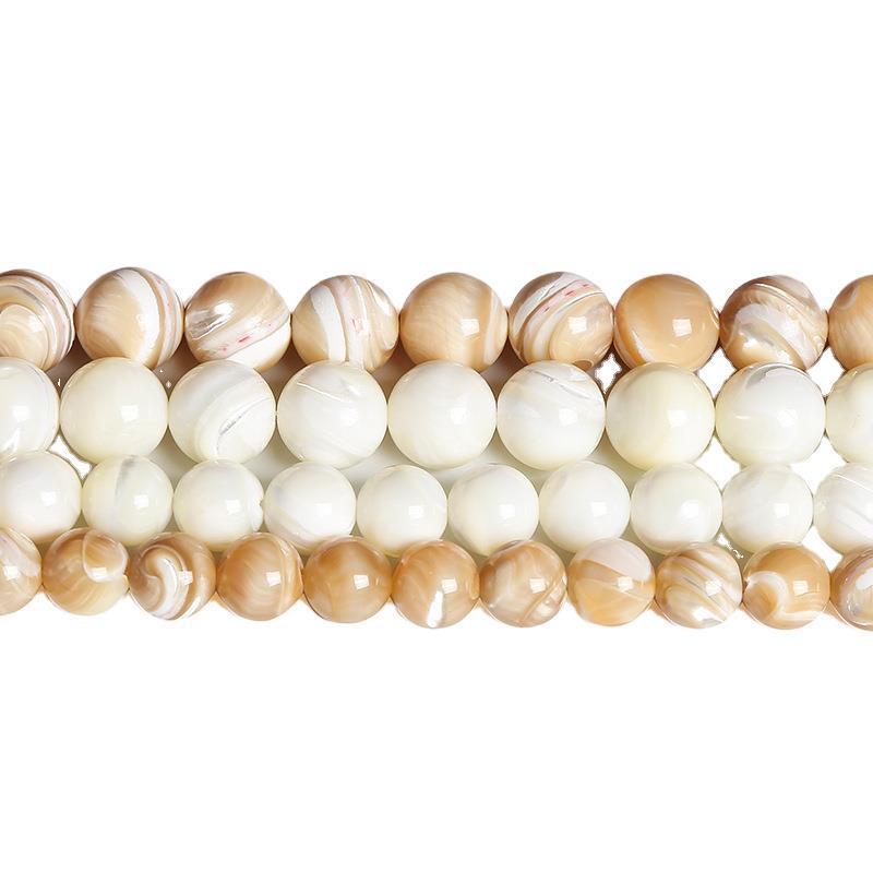 Natural horseshoe snail shell beads scattered beads diy jewelry accessories