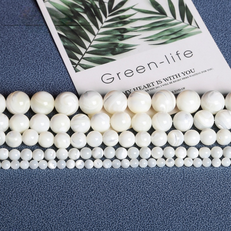 Natural horseshoe snail shell beads scattered beads diy jewelry accessories