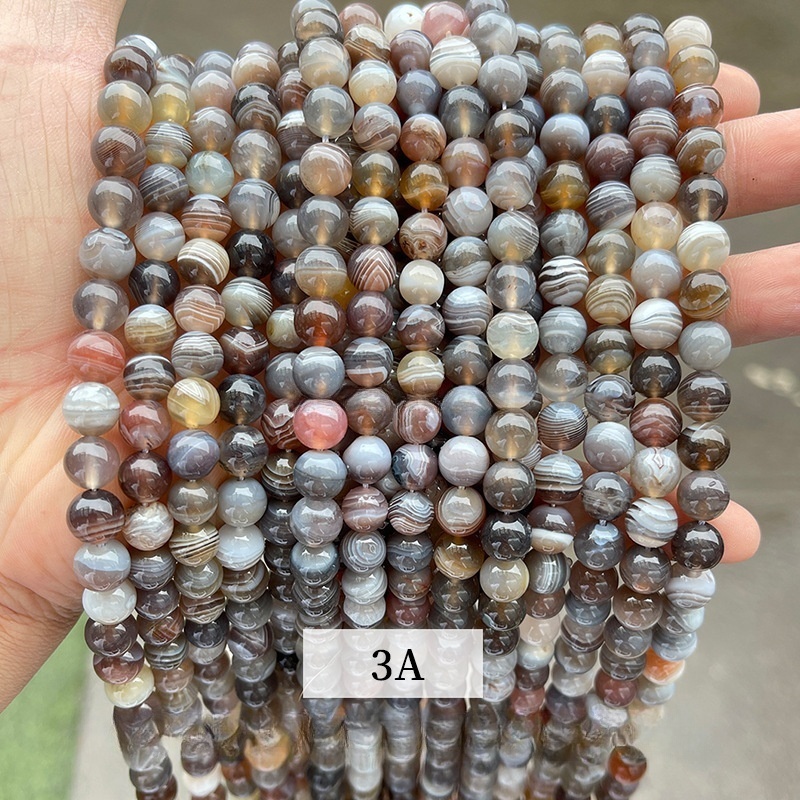 Natural Persian Gulf agate loose beads suitable for DIY