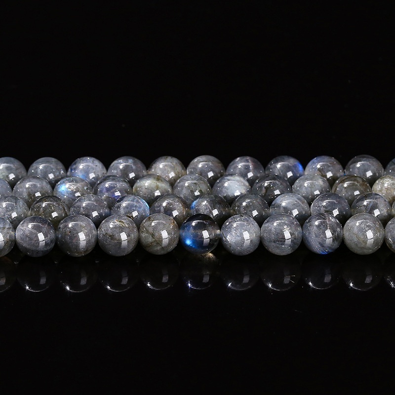 Natural strong blue light gray moonlight scattered beads suitable for DIY
