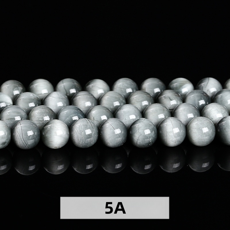 Natural eagle eye stone loose beads suitable for DIY