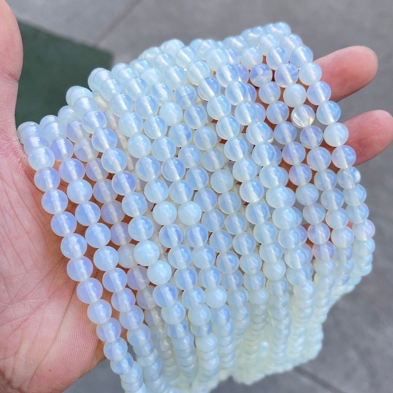 Synthetic Opal loose beads Synthetic Opal is suitable for DIY