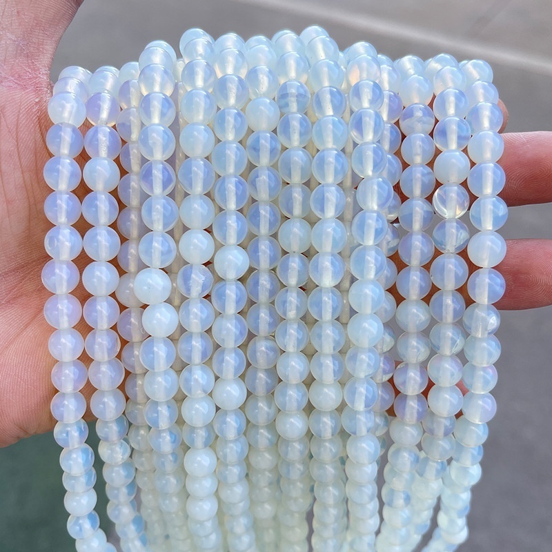 Synthetic Opal loose beads Synthetic Opal is suitable for DIY