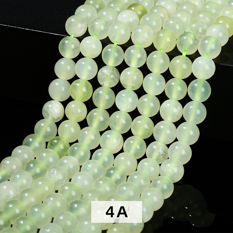 Natural new mountain jade round beads loose beads suitable for DIY