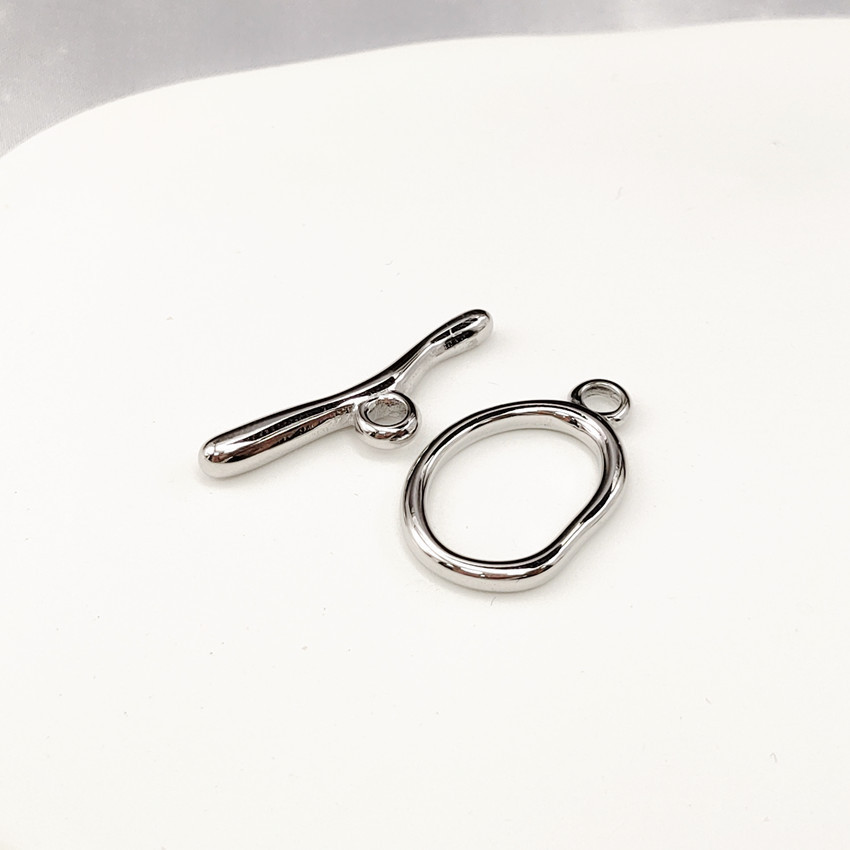 DIY jewelry accessories stainless steel new OT buckle irregular bracelet necklace buckle