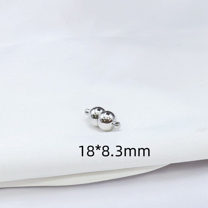 Stainless steel magnet buckle strong magnetic buckle DIY handmade jewelry accessories