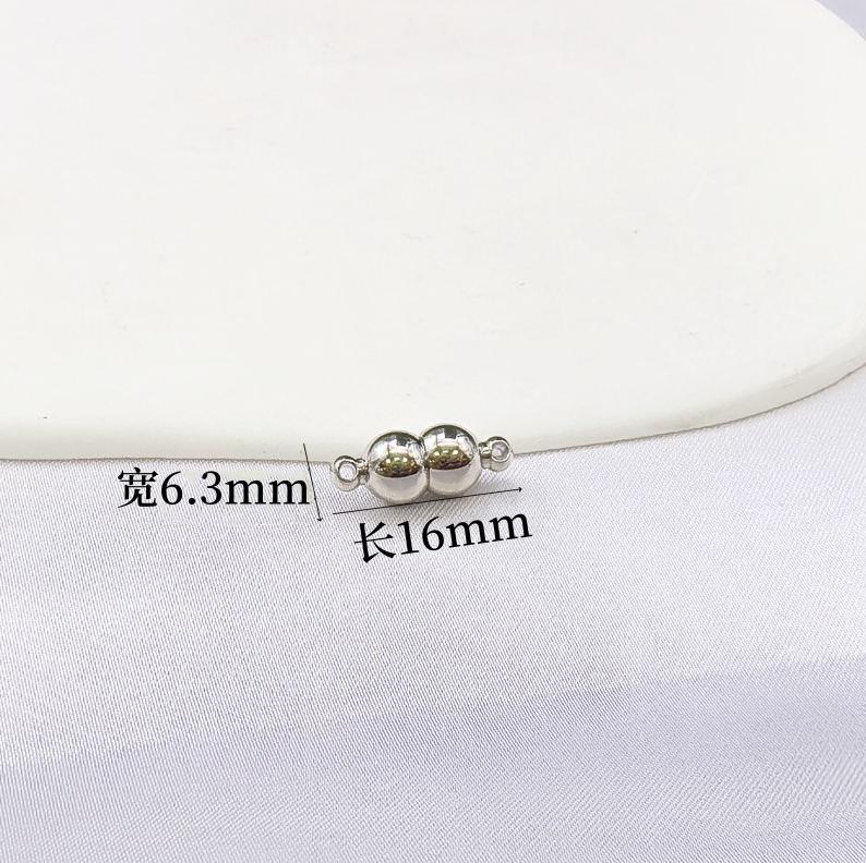 Stainless steel magnet buckle strong magnetic buckle DIY handmade jewelry accessories