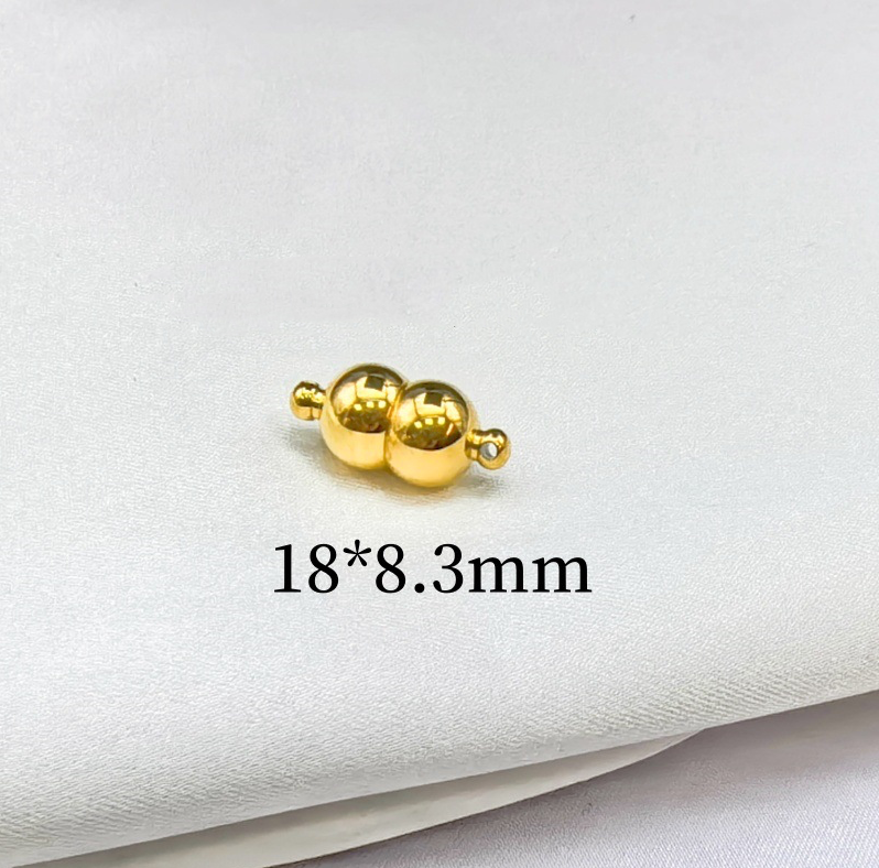 Stainless steel magnet buckle strong magnetic buckle DIY handmade jewelry accessories