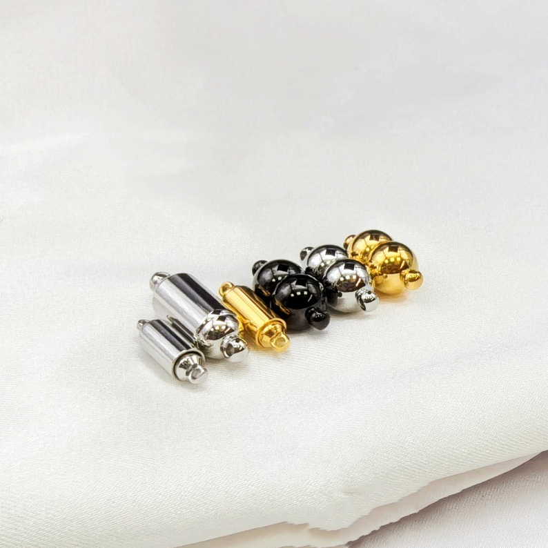 Stainless steel magnet buckle strong magnetic buckle DIY handmade jewelry accessories