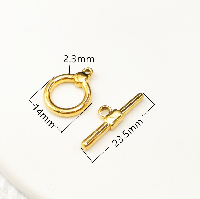 DIY jewelry accessories stainless steel new OT buckle irregular bracelet necklace buckle