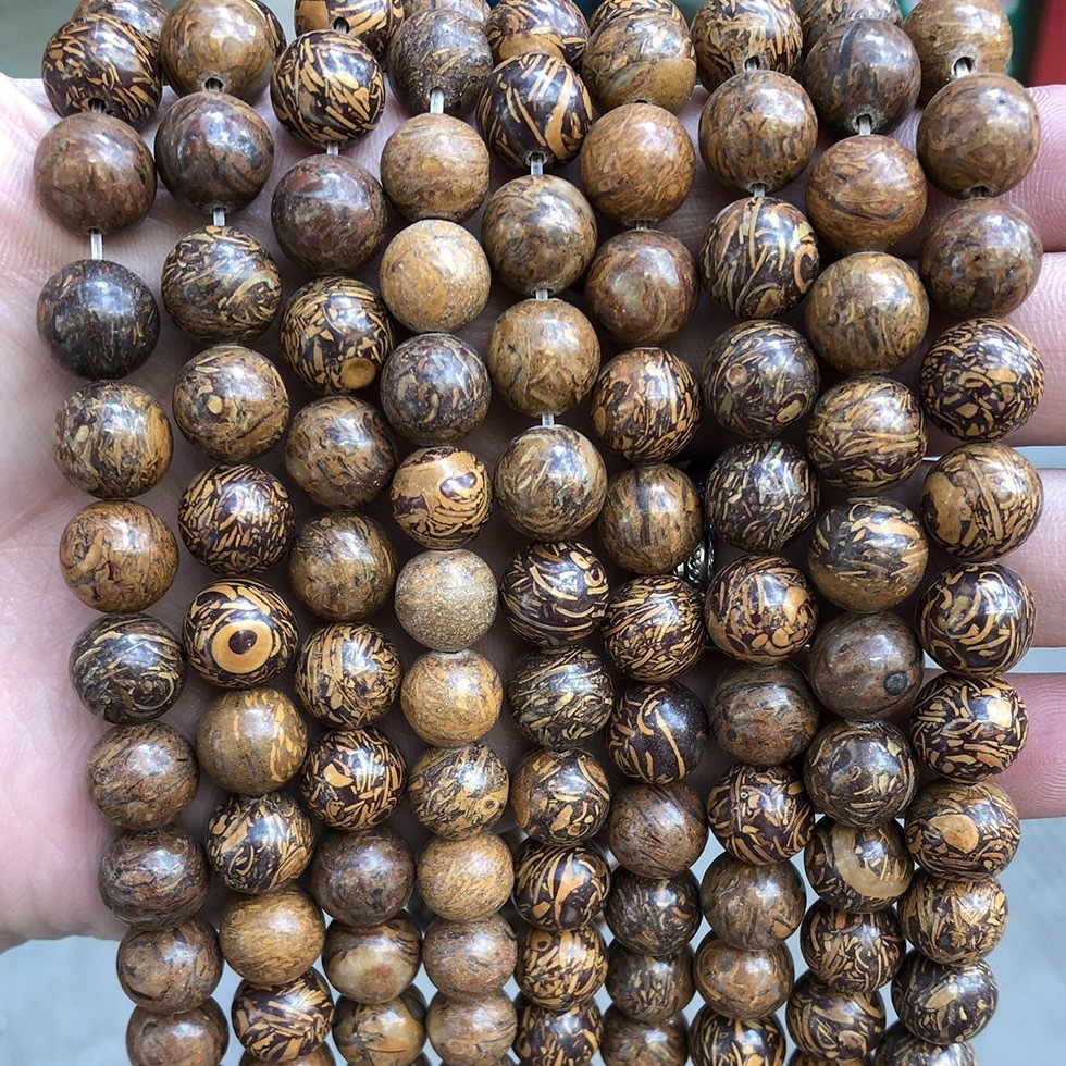Natural rubber stone loose beads suitable for DIY