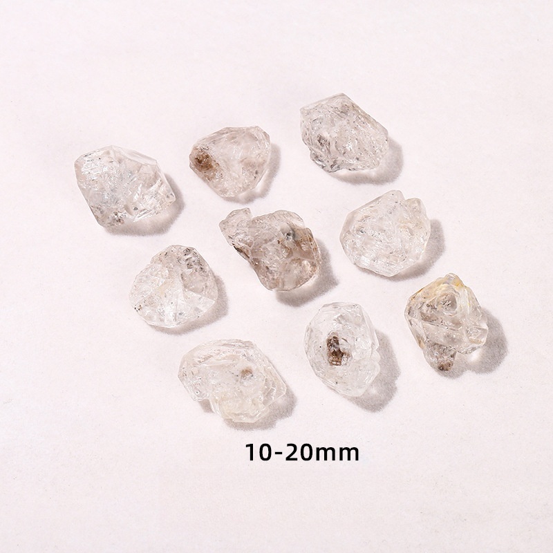 Natural faceted beads irregular rough stones suitable for DIY