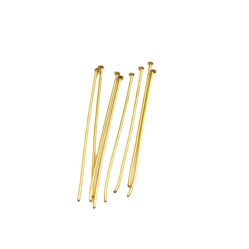 Vacuum plating 18K gold T needle 9 needle bead needle diy handmade accessories beading needle