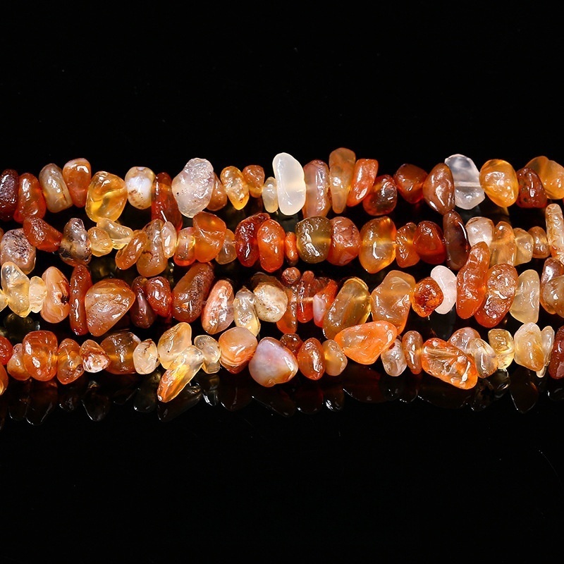 Natural crystal faceted beads suitable for DIY