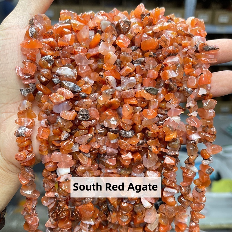 Natural crystal faceted beads suitable for DIY