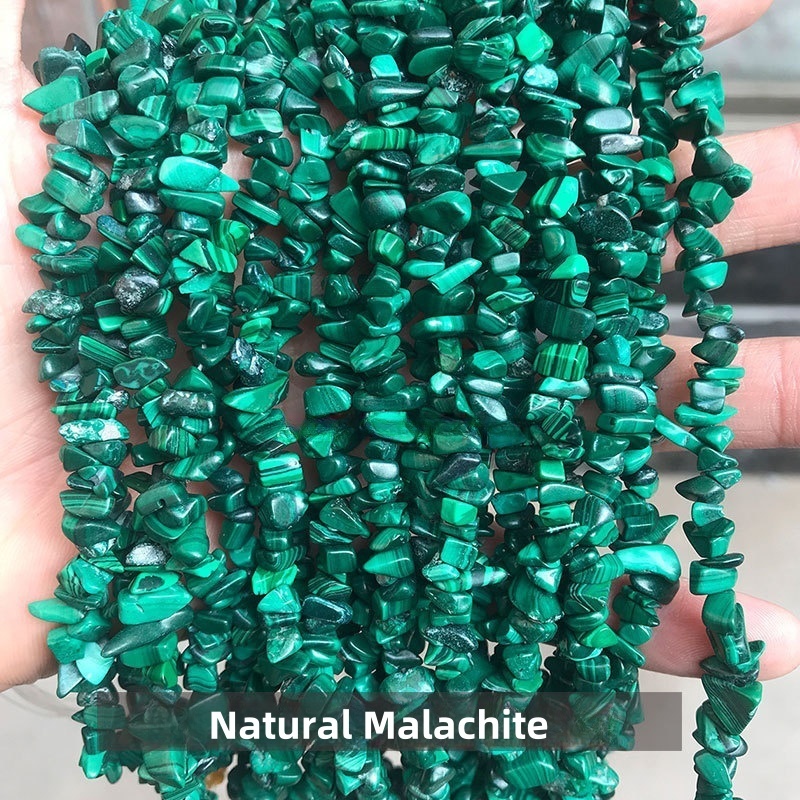 Natural crystal gravel raw stone string suitable for DIY
