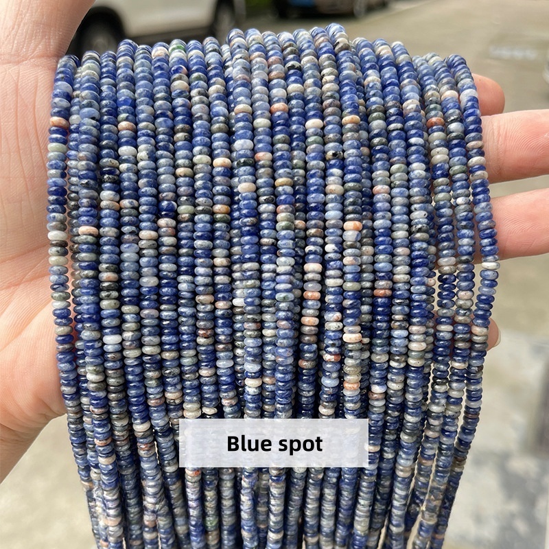 4*2mm natural jade abacus beads suitable for DIY