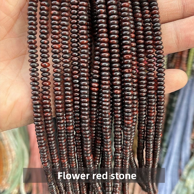 4*2mm natural jade abacus beads suitable for DIY