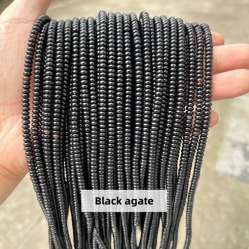 4*2mm natural jade abacus beads suitable for DIY