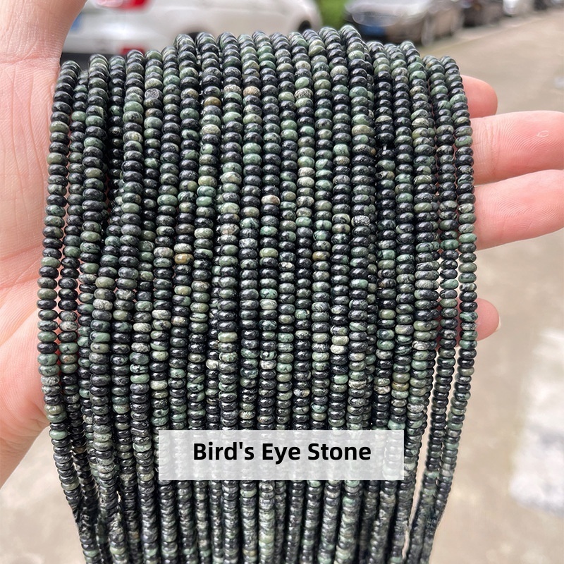 4*2mm natural jade abacus beads suitable for DIY