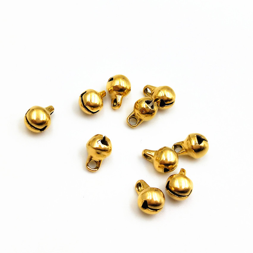 100 Pieces/Bag-stainless steel bell jewelry accessories