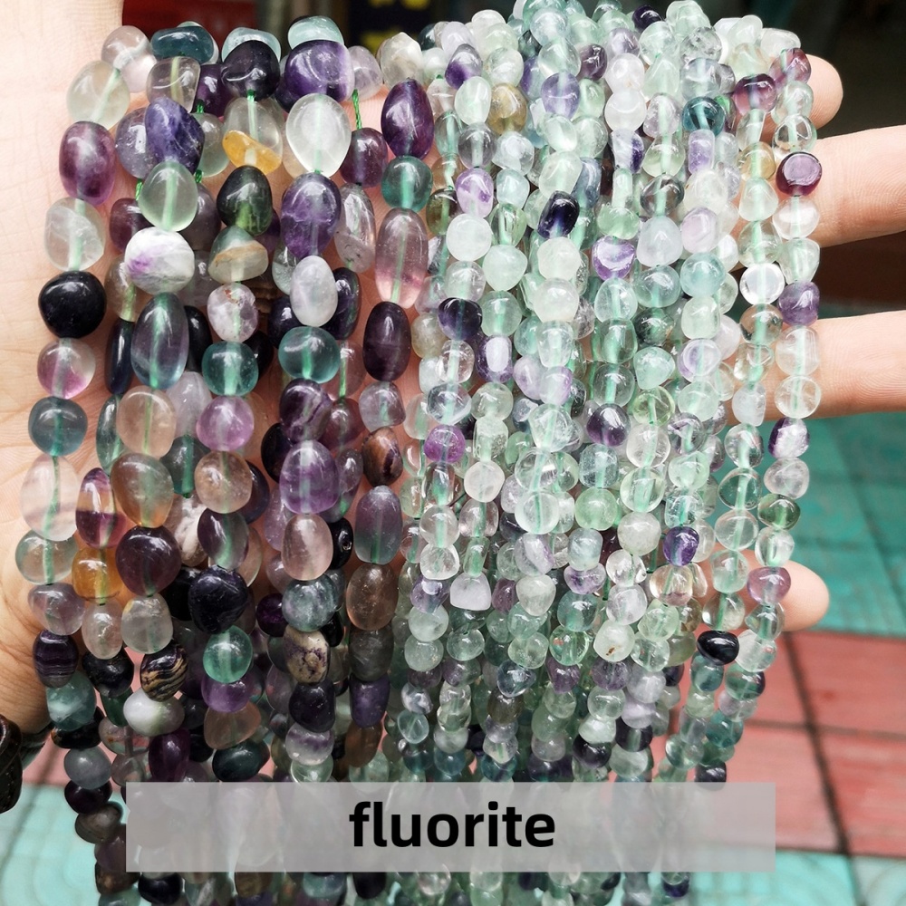 6-8mm Natural crystal gravel loose beads suitable for DIY