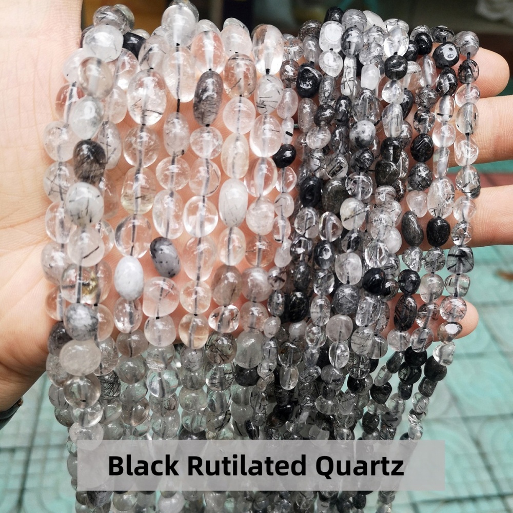 6-8mm Natural crystal gravel loose beads suitable for DIY