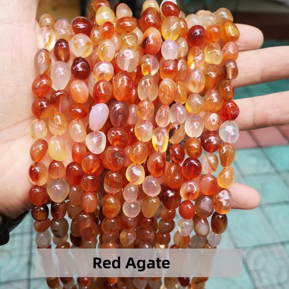 6-8mm Natural crystal gravel loose beads suitable for DIY