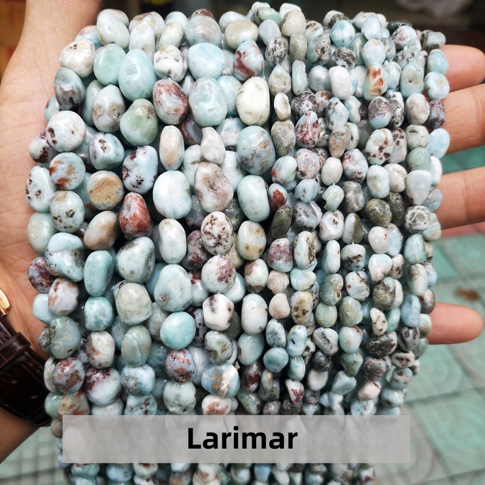 6-8mm Natural crystal gravel loose beads suitable for DIY