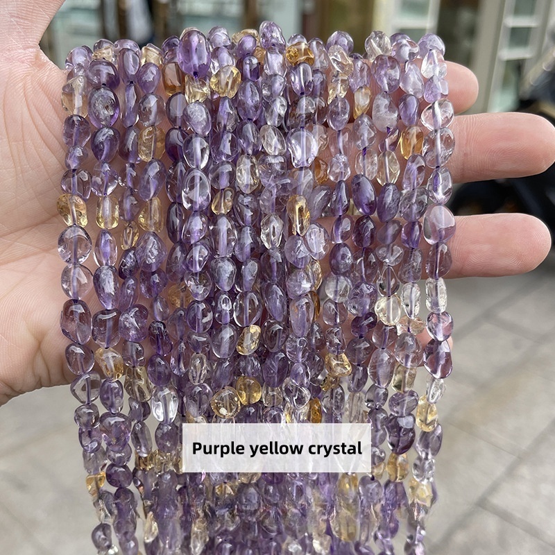 8-10mm Natural crystal gravel loose beads suitable for DIY