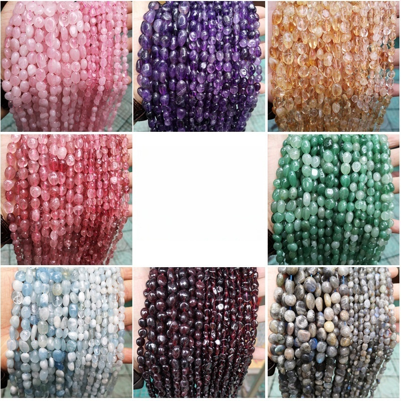 Natural crystal gravel loose beads suitable for DIY