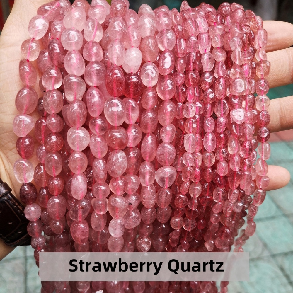 Natural crystal gravel loose beads suitable for DIY