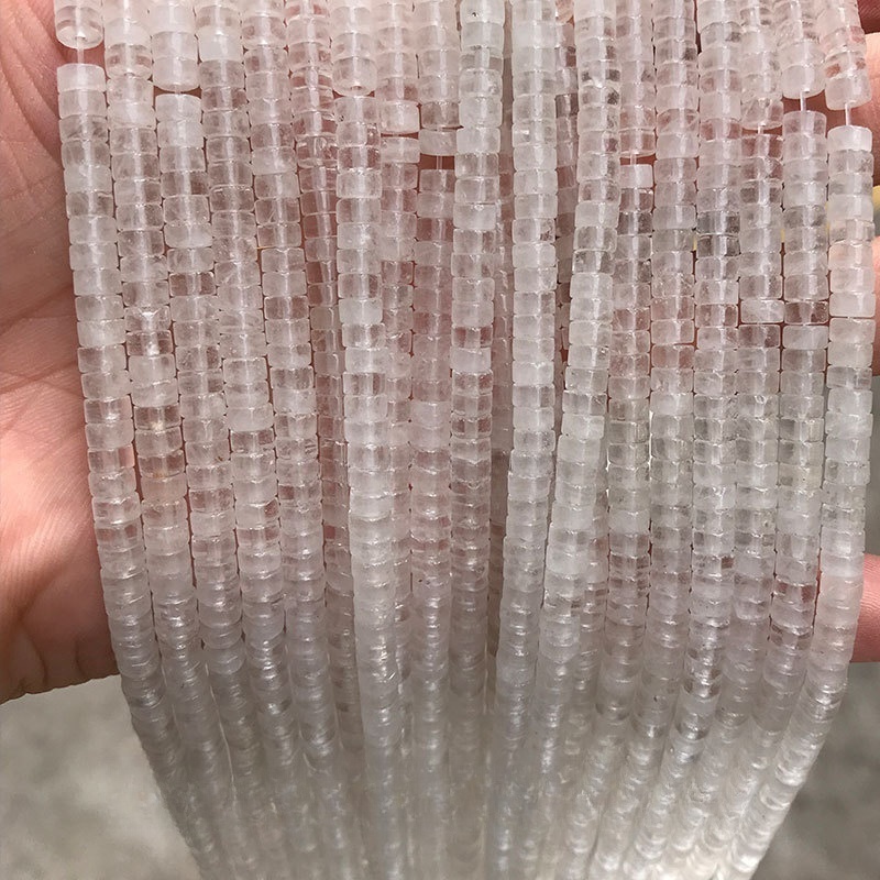 2*4mm jade crystal right angle round beads suitable for DIY
