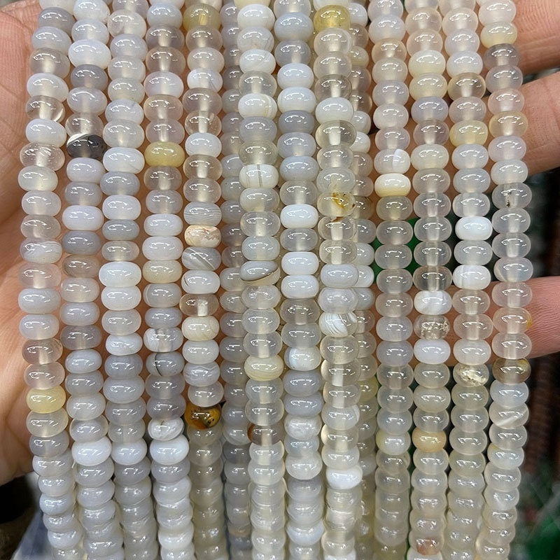 6*4mm natural stone crystal abacus beads loose beads suitable for DIY