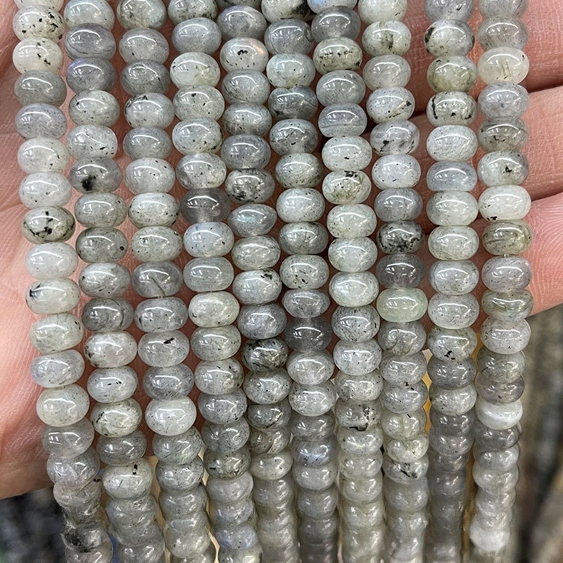 6*4mm natural stone crystal abacus beads loose beads suitable for DIY