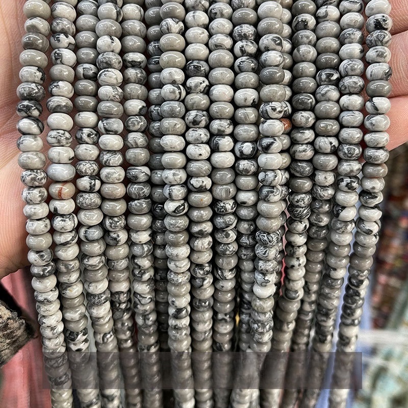 6*4mm natural stone crystal abacus beads loose beads suitable for DIY