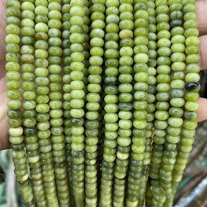 6*4mm natural stone crystal abacus beads loose beads suitable for DIY