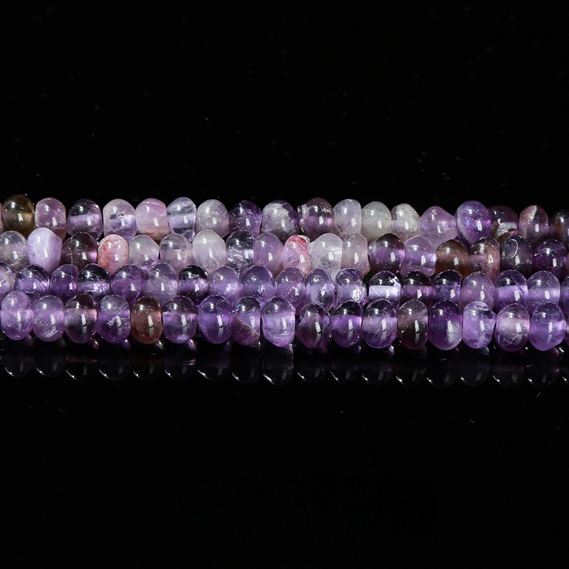 6*4mm natural stone crystal abacus beads loose beads suitable for DIY