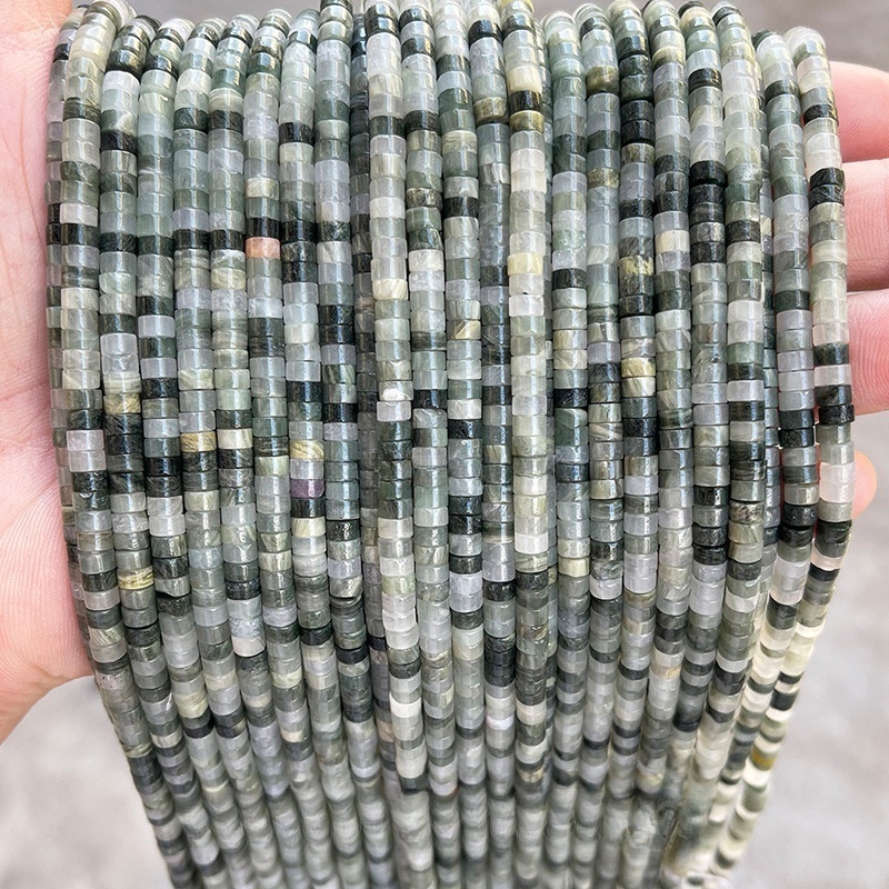 2*4mm jade crystal right angle round beads suitable for DIY