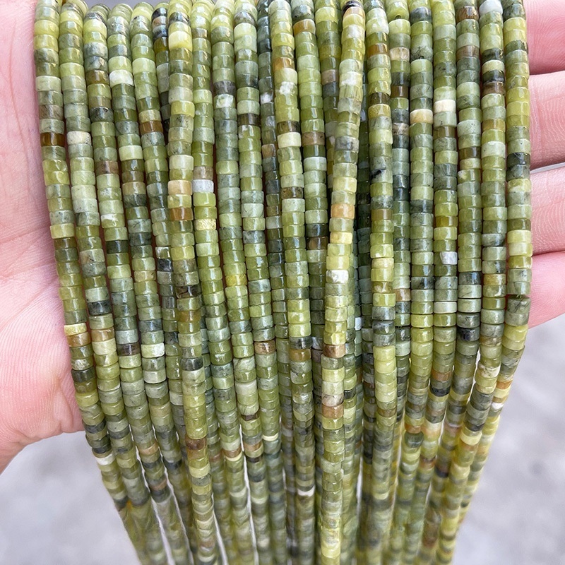 2*4mm jade crystal right angle round beads suitable for DIY
