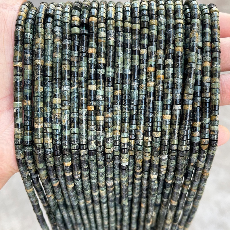 2*4mm jade crystal right angle round beads suitable for DIY
