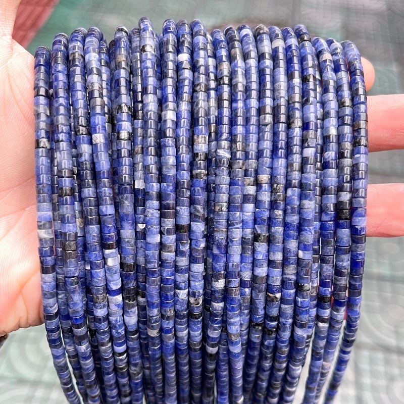 2*4mm jade crystal right angle round beads suitable for DIY
